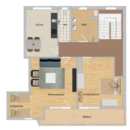 Schone Ferienwohnung In Apartment Grins